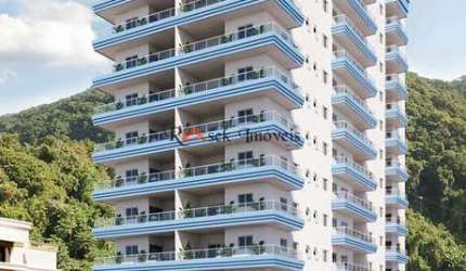 Apartamento com 1 dorm, Centro, Mongaguá - R$ 320 mil, Cod: 1988