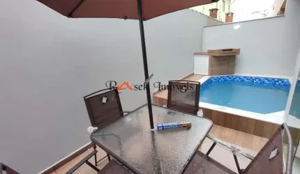 Sobrado de Condomínio com 2 dorms, Vila Atlântica, Mongaguá - R$ 389 mil, Cod: 1604