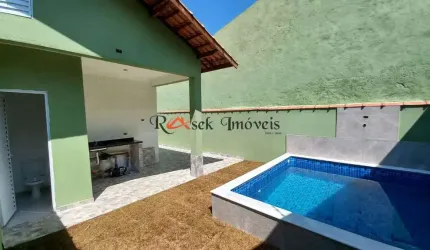 Casa com 2 quartos, Jardim das Palmeiras, Itanhaém - R$ 339 mil, Cod: 2247