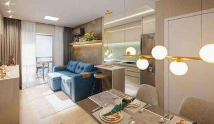 Apartamento à venda em Maringá, Parque Tarumã, com 2 quartos, com 45.39 m²
