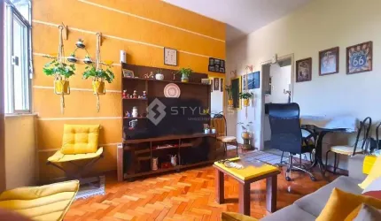 Apartamento com 1 quarto à venda na Avenida Marechal Rondon, Rocha, Rio de Janeiro, 48 m2 por R$ 160.000