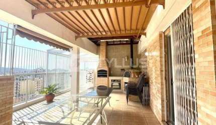 Cobertura com 4 quartos à venda na Rua Fábio Luz, Méier, Rio de Janeiro, 159 m2 por R$ 899.000