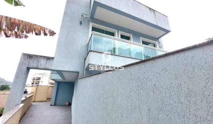 Casa em condomínio fechado com 3 quartos à venda na Rua Radialista Antônio Porto, Freguesia (Jacarepaguá), Rio de Janeiro, 177 m2 por R$ 650.000