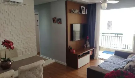 Venda | Apartamento com 54m², 2 dormitórios sacada, 1 vaga, Jardim Peri