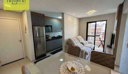 Apartamento com 2 dormitórios à venda, 52 m² por R$ 320.000,00 - Vila Haro - Sorocaba/SP