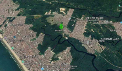 Área à venda, 99.075,04 m² por R$ 17.833.507 - Samaritá - São Vicente/SP