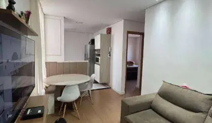 Apartamento com 2 dormitórios à venda, 43 m² por R$ 220.000 - Éden - Sorocaba/SP