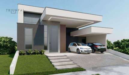 Casa com 3 dormitórios à venda, 188 m² por R$ 1.450.000,00 - Condomínio Pampulha Jardim Residencial - Sorocaba/SP