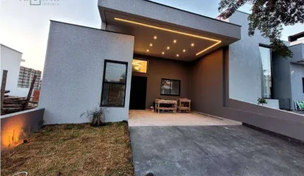 Casa com 3 dormitórios à venda, 122 m² por R$ 779.000 - Condomínio Terras de São Francisco - Sorocaba/SP