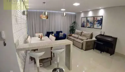 Apartamento com 3 dormitórios à venda, 100 m² por R$ 424.000,00 - Vila Trujillo - Sorocaba/SP