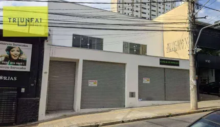 Salão para alugar, 493 m² por R$ 8.000,00/mês - Centro - Sorocaba/SP