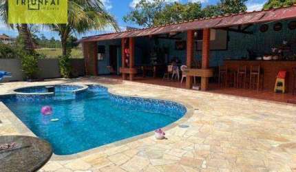 Chácara com 4 dormitórios à venda, 1100 m² por R$ 750.000,00 - Éden - Sorocaba/SP