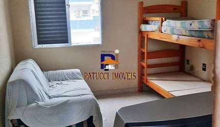 Kitnet Mobiliado em Ótima Localização, Pé na Areia!