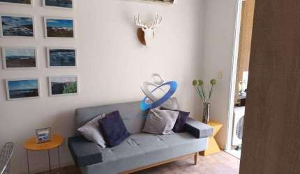 Apartamento com 1 dormitório para alugar, 37 m² por R$ 3.510,00/mês - Centro - São José dos Campos/SP