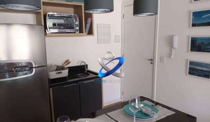 Apartamento com 1 dormitório para alugar, 37 m² por R$ 3.540/mês - Centro - São José dos Campos/SP