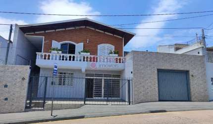 CASA SOBRADO COM EDÍCULA PARA VENDA OU LOCAÇÃO RESIDENCIAL E COMERCIAL  NO JARDIM PACAEMBU EM JUNDIAÍ/SP