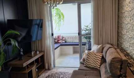 APARTAMENTO MOBILIADO À VENDA NO CONDOMINÍO ROYAL GARDEN - BAIRRO HORTO SANTO ANTÔNIO EM JUNDIAÍ/SP