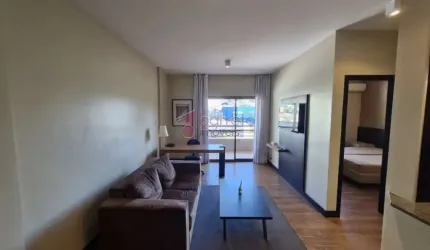 APARTAMENTO FLAT MOBILIADO PARA LOCAÇÃO NO THE GRAPPES NO ANHANGABAÚ - JUNDIAÍ/SP