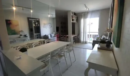 APARTAMENTO MOBILIADO PARA LOCAÇÃO NO CONDOMÍNIO BRISAS NA VILA HORTOLÂNDIA JUNDIAÍ/SP