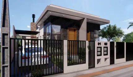 ENCANTADORA CASA COM 3 DORMITÓRIOS  SENDO 1 SUÍTE