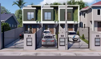 LINDA CASA GEMINADA COM 2 SUÍTES