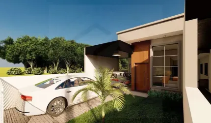 CONFORTO E PRIVACIDADE – CASA DE 3 DORMITÓRIOS SENDO 1 SUÍTE