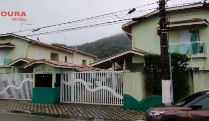 Sobrado com 2 dormitórios à venda, 81 m² por R$ 302.500,00 - Centro - Mongaguá/SP