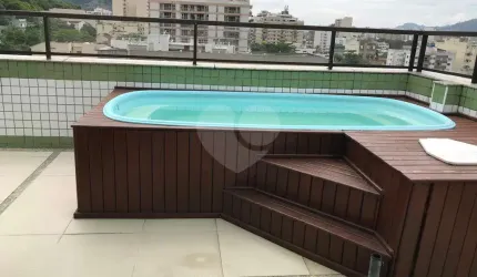 Cobertura com 3 quartos à venda em Grajaú - RJ