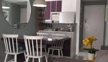 Apartamento 2 dormitórios à venda, 47 m² - Condomínio Parque Sicília - Vossoroca - Votorantim/SP