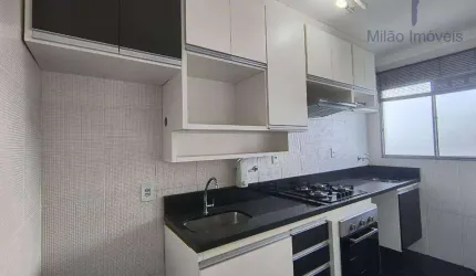 Apartamento 2 dormitórios para locação, 47 m² - Condomínio Parque Sicília - Vossoroca - Votorantim/SP