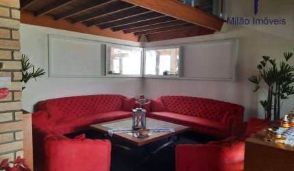 Casa 5 dormitórios à venda, 530 m²  - Condomínio Recanto dos Pássaros - Alumínio/SP