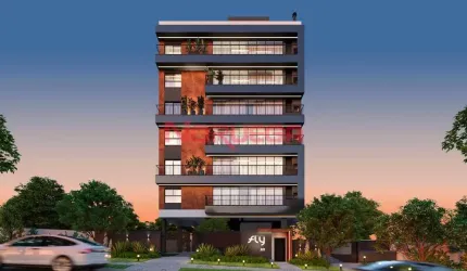 Apartamento à venda em Curitiba-PR, 2 quartos, 1 suíte, 2 salas, 1 banheiro, 1 vaga de garagem, 63,03m² - Bairro Cabral.