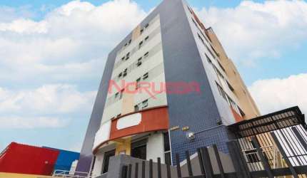Apartamento à venda no Centro de Curitiba-PR: 1 quarto, 1 sala, 1 banheiro, 1 vaga de garagem, 44,47m² de área.