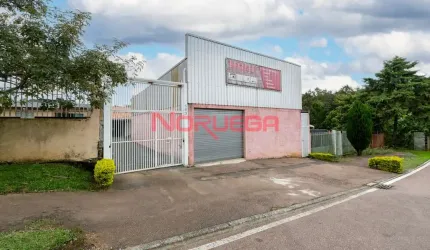 Barracão Comercial à Venda em Araucária-PR, Bairro Capela Velha: 2 Salas, 1 Banheiro, 4 Vagas Garagem, 200m² Área