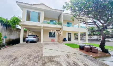 Casa duplex com  4 suítes no Eusébio