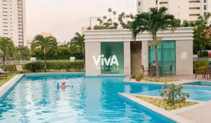 Apartamento com 2 suítes no Cocó - Porteira Fechada