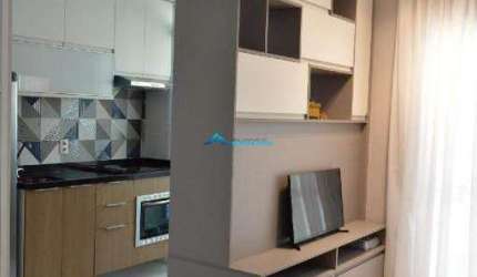 Apartamento tipo Studio em condomínio contemporâneo no In Design com 48 m² em excelente localização para locação
