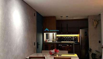 Apartamento com 61m² para venda no Condomínio Myriad Parque Residencial Clube, no bairro Engordadouro, em Jundiaí/SP
