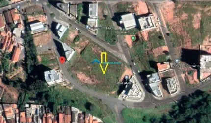 Terreno em aclive com topografia plana, 279m Morrão da Força Itatiba SP