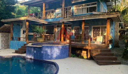 CASA PARA LOCAÇÃO DEFINITIVA NA PRAIA DO FÉLIX - UBATUBA - SP