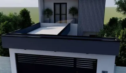 Casa Sobrado à venda com projeto arquitetônico moderno
