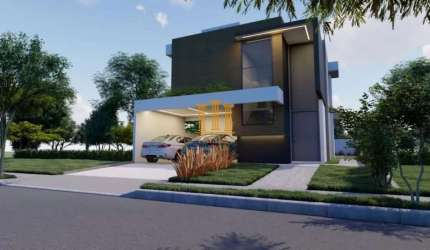 Sobrado 3 suítes com área gourmet e 192m² de área construída no Cyrela Taubate - CA421