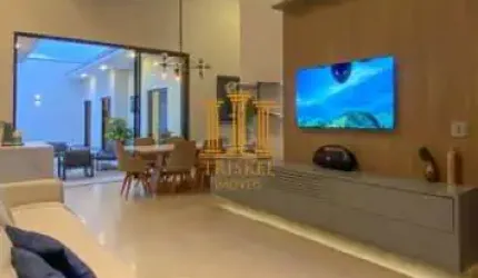 Casa mobiliada (porteira fechada) a venda no Condomínio Colinas - CA828
