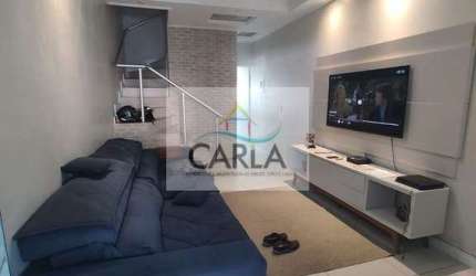 Sobrado com 2 dorms, Jardim Las Palmas, Guarujá - R$ 580 mil, Cod: 1039