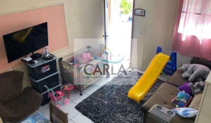 Sobrado de Condomínio com 2 dorms, Jardim Las Palmas, Guarujá - R$ 330 mil, Cod: 865