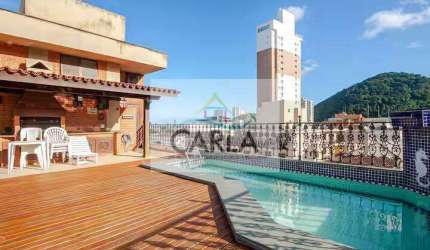 Cobertura com 3 quartos, Jardim Tejereba, Guarujá - R$ 750 mil, Cod: 1144