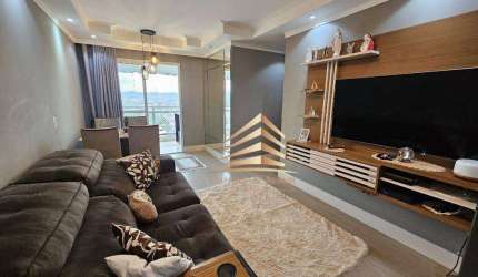 Apartamento a venda no Forever Resort com 2 dormitórios 1 suíte terraço gourmet com churrasqueira e 1 vaga coberta na Vila Barros - Guarulhos/SP