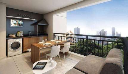 Vendo Apartamento de 2 dormitórios 1 suíte terraço com churrasqueira e vaga coberta no Cidade Maia