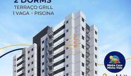 Apartamento à venda, 48 m² por R$ 381.900,00 - Vila Galvão - Guarulhos/SP