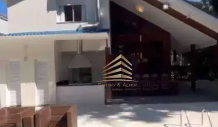 Belíssimo Sobrado com 4 dormitórios, piscina  e área gourmet à venda, 180 m² por R$ 6.000.000 - Riviera de São Lourenço - Bertioga/SP